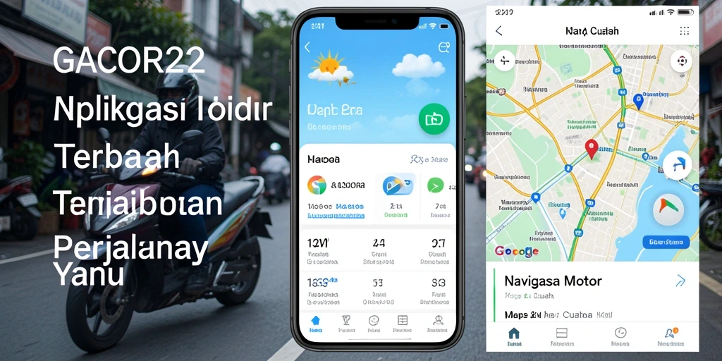 Antarmuka aplikasi GACOR22 yang intuitif untuk navigasi motor.
