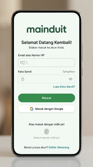 Panduan Masuk Akun Mainduit dengan Mudah